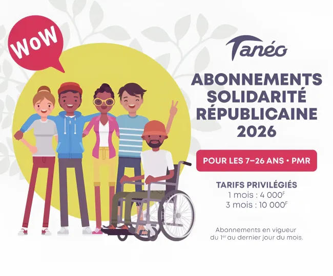 abonnements solidarité républicaine 2026